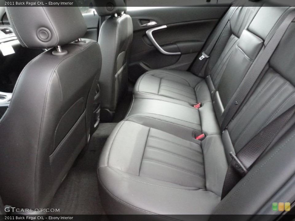 Ebony Interior Photo for the 2011 Buick Regal CXL #49939250