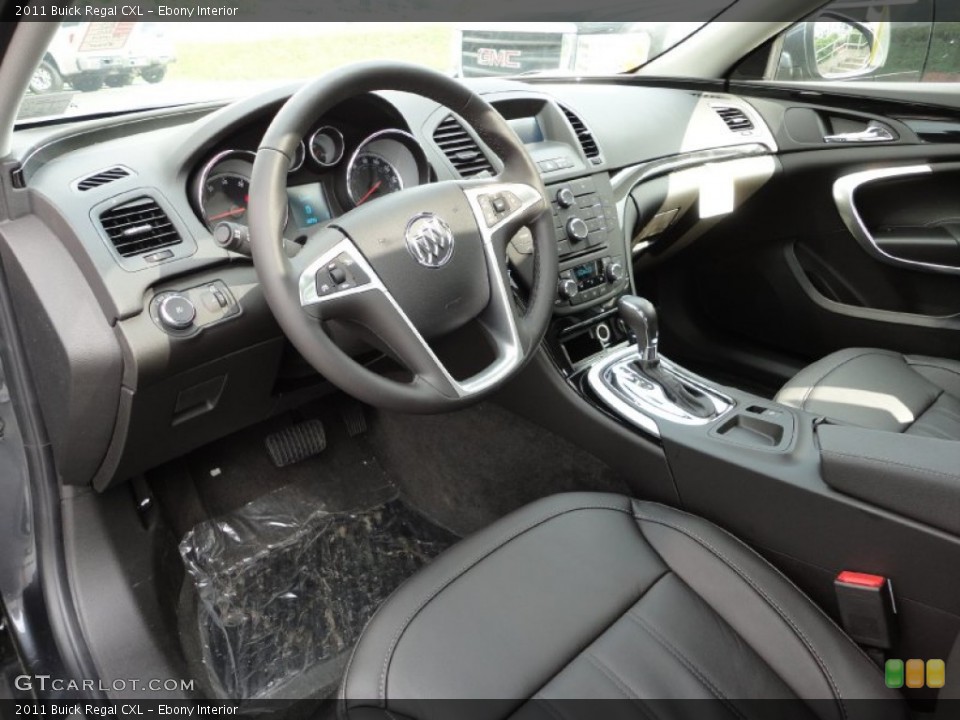 Ebony Interior Photo for the 2011 Buick Regal CXL #49939835