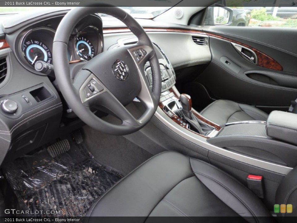Ebony Interior Photo for the 2011 Buick LaCrosse CXL #49940774