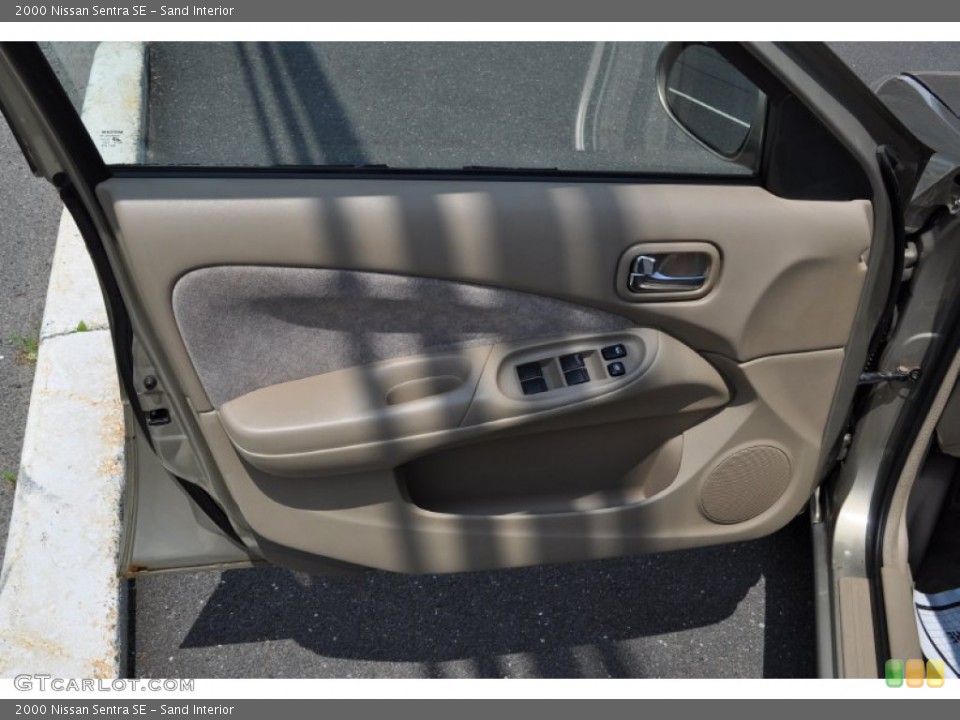 Sand Interior Door Panel for the 2000 Nissan Sentra SE #49940783