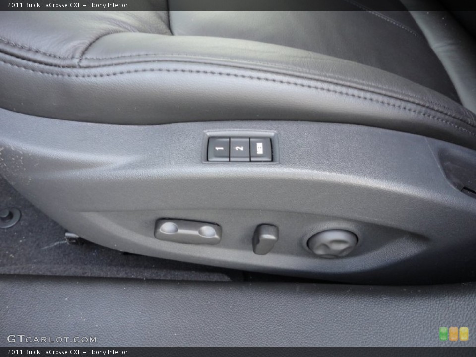 Ebony Interior Controls for the 2011 Buick LaCrosse CXL #49940792