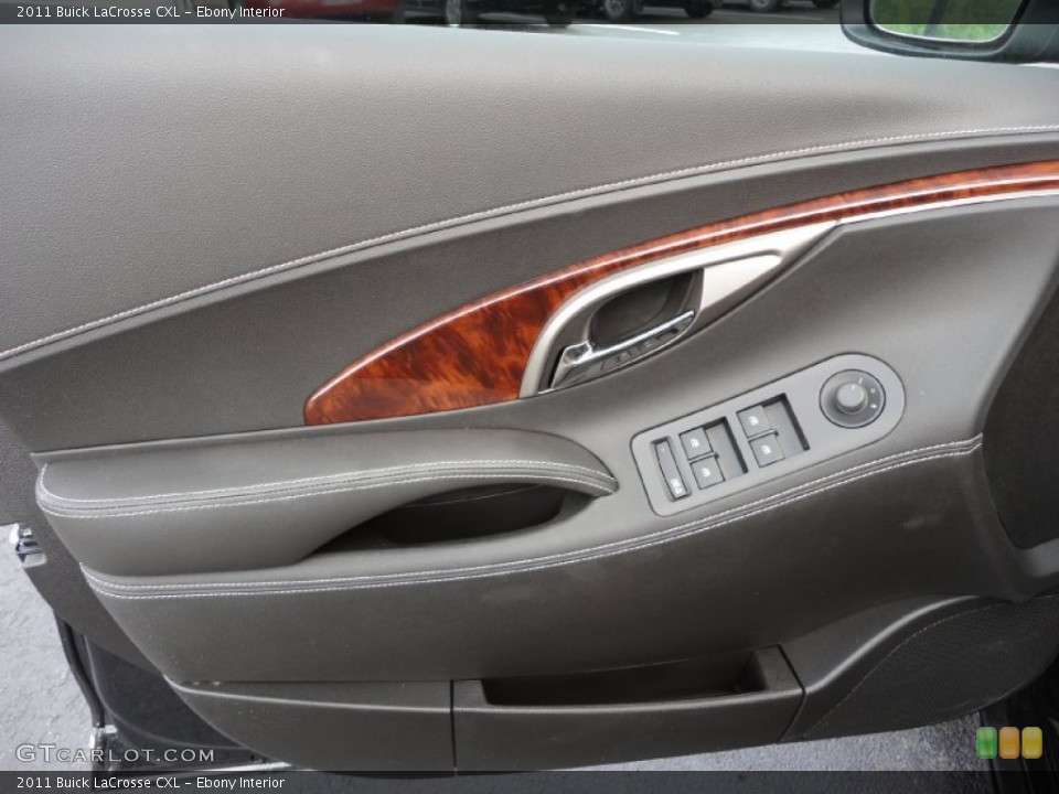 Ebony Interior Door Panel for the 2011 Buick LaCrosse CXL #49940807
