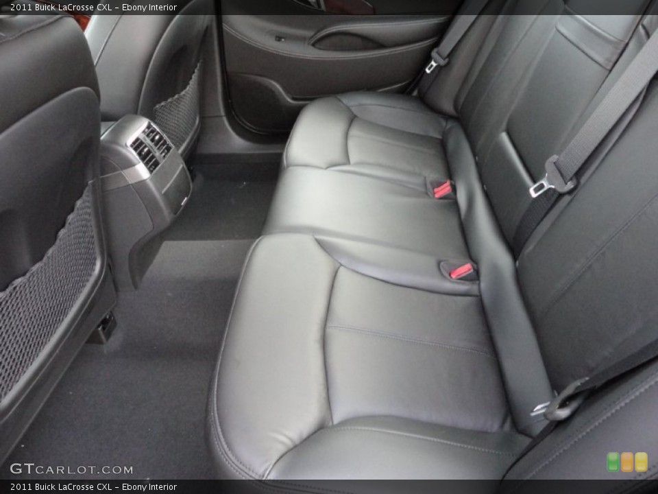 Ebony Interior Photo for the 2011 Buick LaCrosse CXL #49940822
