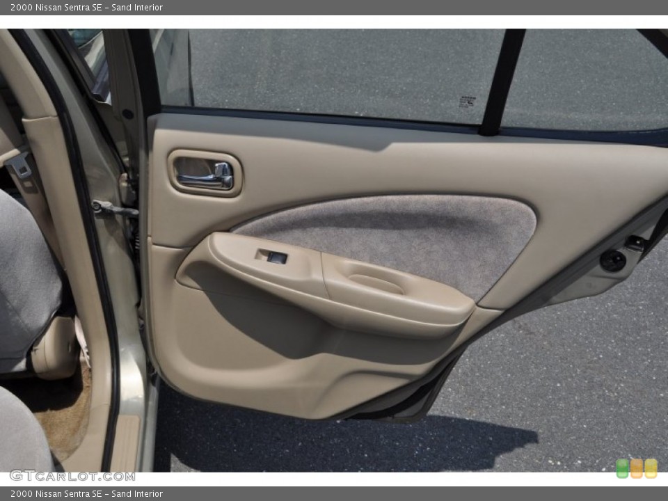 Sand Interior Door Panel for the 2000 Nissan Sentra SE #49940826