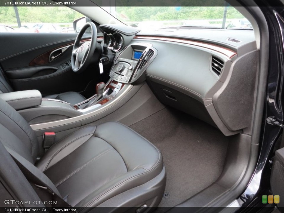 Ebony Interior Photo for the 2011 Buick LaCrosse CXL #49940876
