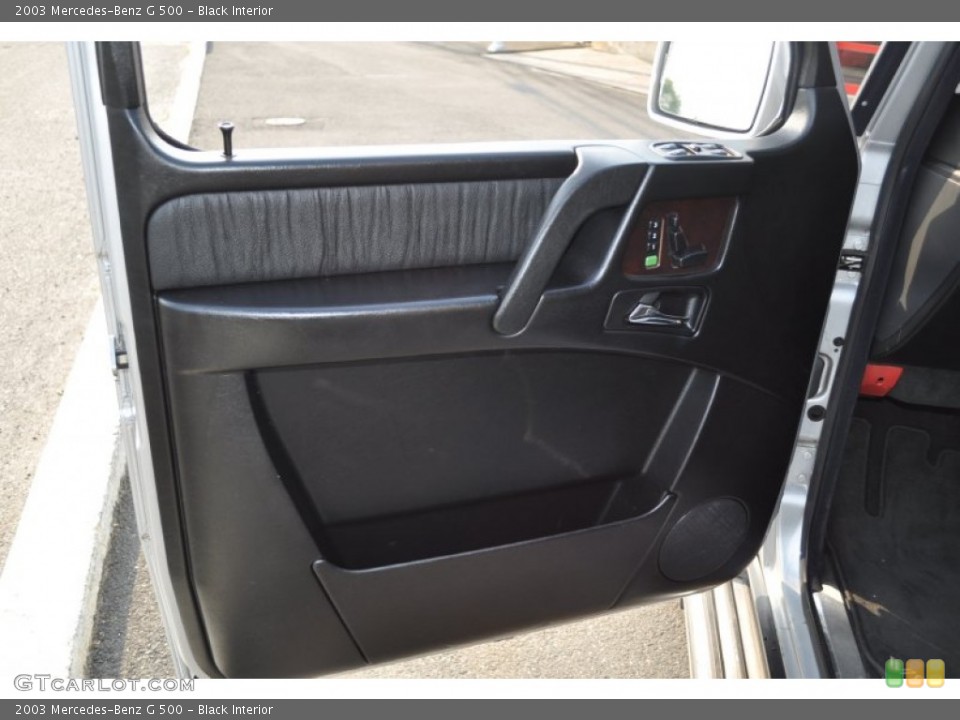 Black Interior Door Panel for the 2003 Mercedes-Benz G 500 #49941308
