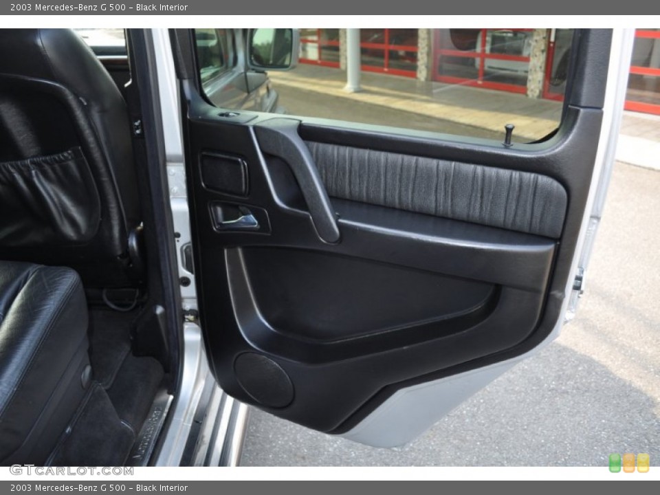Black Interior Door Panel for the 2003 Mercedes-Benz G 500 #49941329