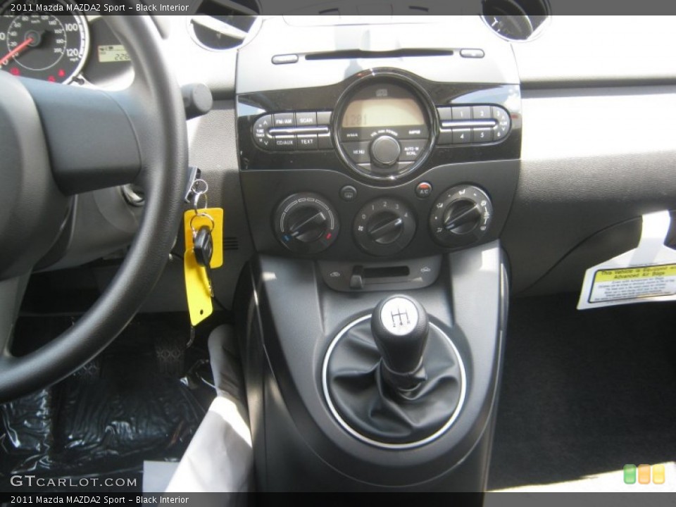 Black Interior Transmission for the 2011 Mazda MAZDA2 Sport #49941836