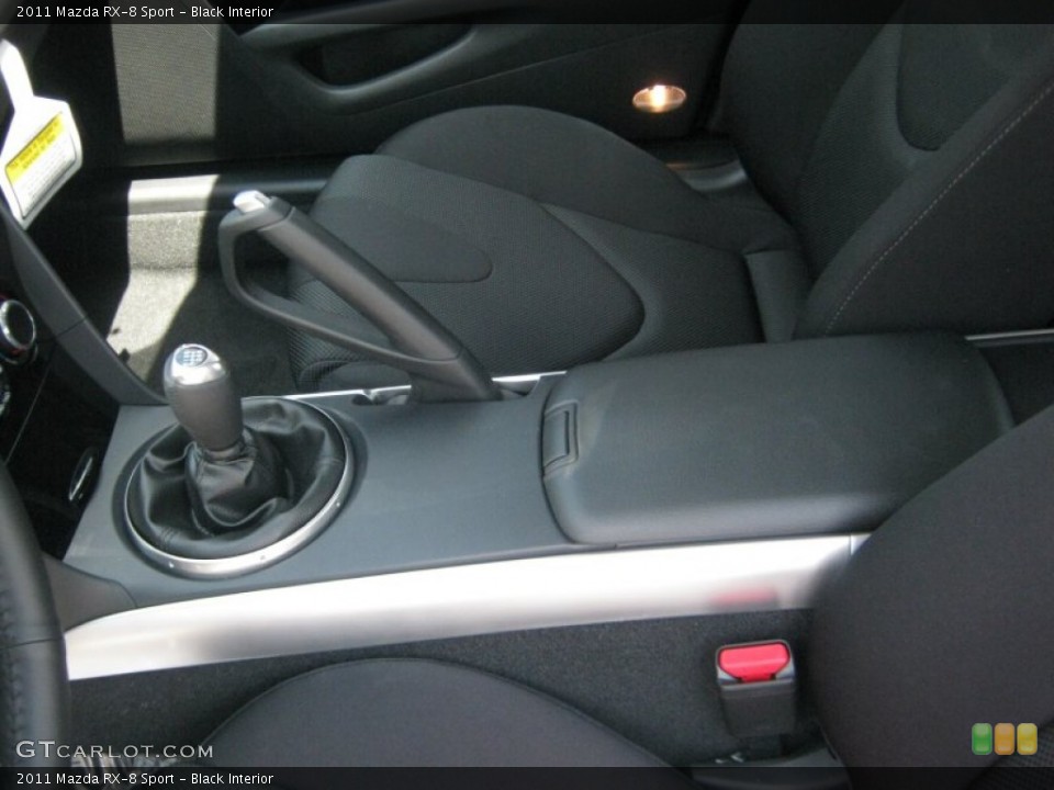 Black Interior Photo for the 2011 Mazda RX-8 Sport #49942256
