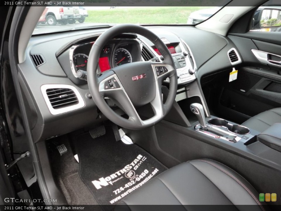 Jet Black Interior Photo for the 2011 GMC Terrain SLT AWD #49943558