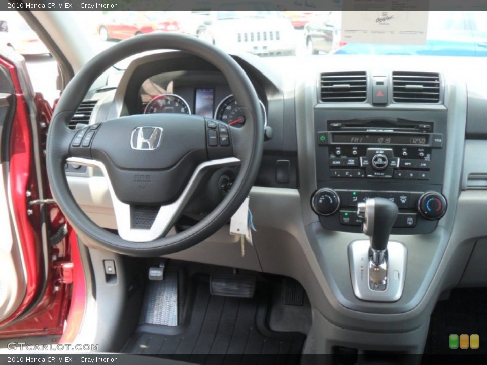 Gray Interior Dashboard for the 2010 Honda CR-V EX #49943735