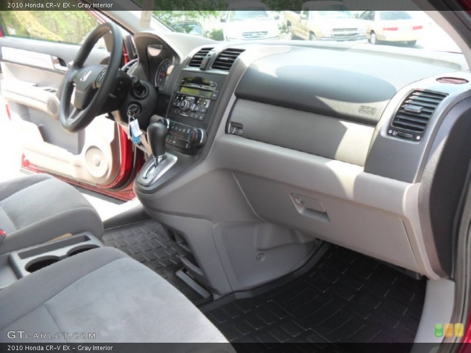 Gray Interior Dashboard for the 2010 Honda CR-V EX #49943810