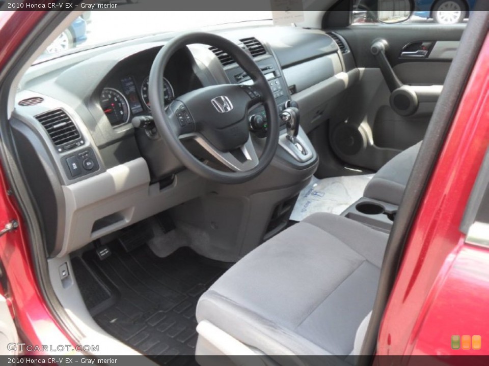 Gray Interior Photo for the 2010 Honda CR-V EX #49943921