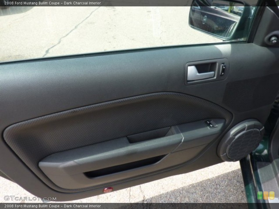 Dark Charcoal Interior Door Panel for the 2008 Ford Mustang Bullitt Coupe #49944719