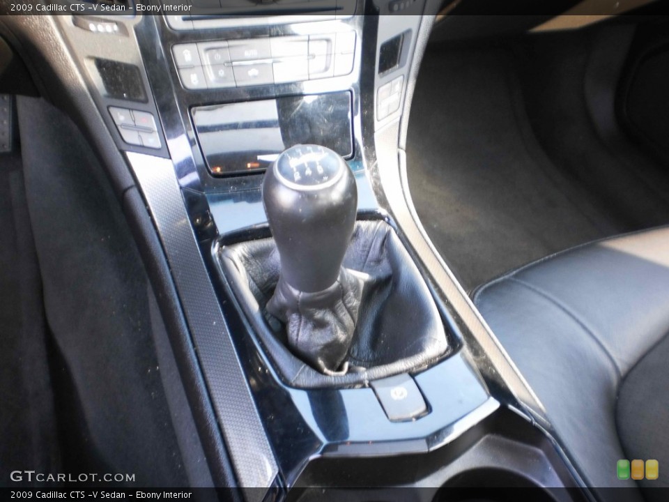 Ebony Interior Transmission for the 2009 Cadillac CTS -V Sedan #49946774