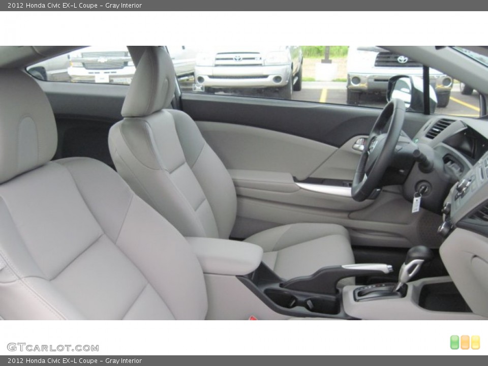 Gray Interior Photo for the 2012 Honda Civic EX-L Coupe #49947011