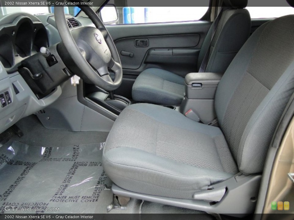 Gray Celadon Interior Photo for the 2002 Nissan Xterra SE V6 #49947995