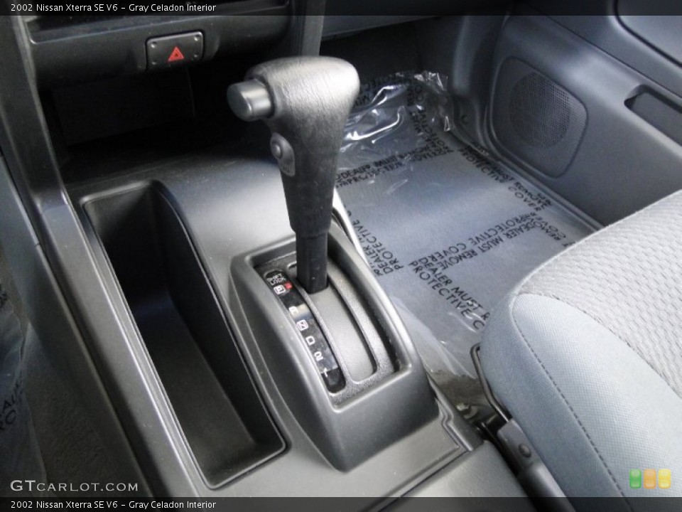 Gray Celadon Interior Transmission for the 2002 Nissan Xterra SE V6 #49948085