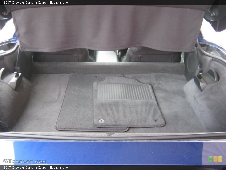 Ebony Interior Trunk for the 2007 Chevrolet Corvette Coupe #49948772