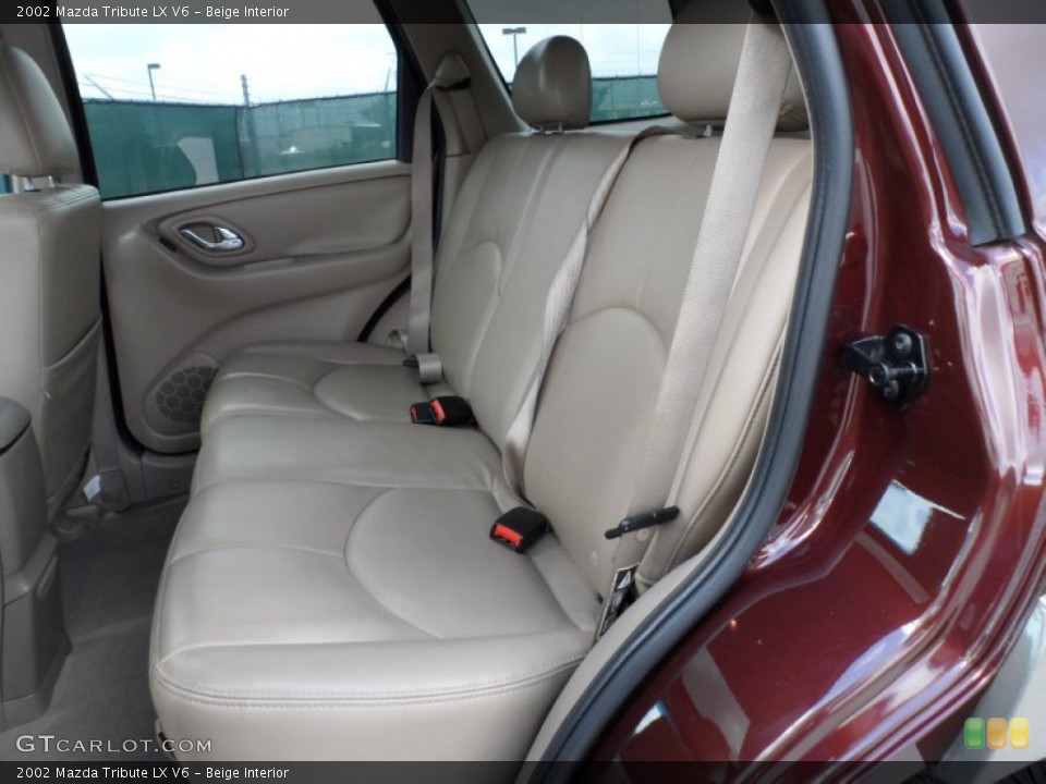Beige Interior Photo for the 2002 Mazda Tribute LX V6 #49949195