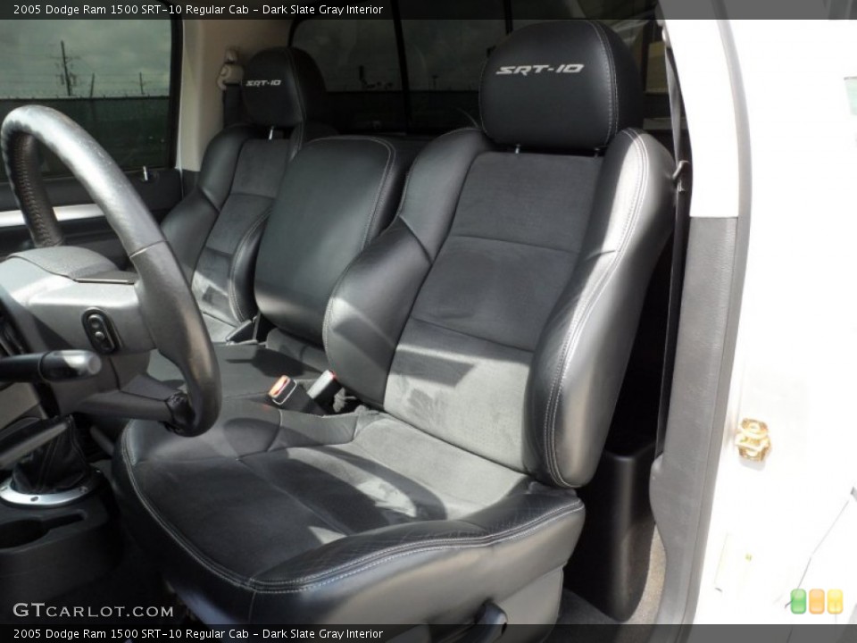Dark Slate Gray Interior Photo for the 2005 Dodge Ram 1500 SRT-10 Regular Cab #49949747