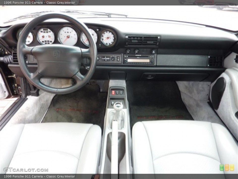 Classic Grey Interior Dashboard for the 1996 Porsche 911 Carrera #49951877