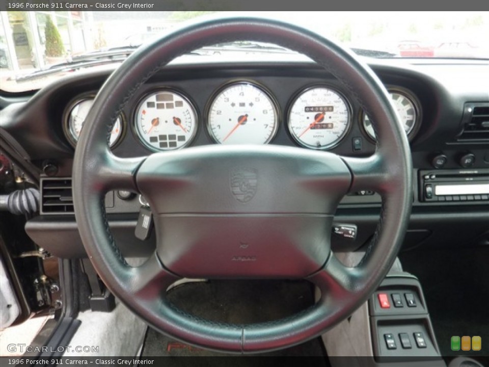 Classic Grey Interior Steering Wheel for the 1996 Porsche 911 Carrera #49951919