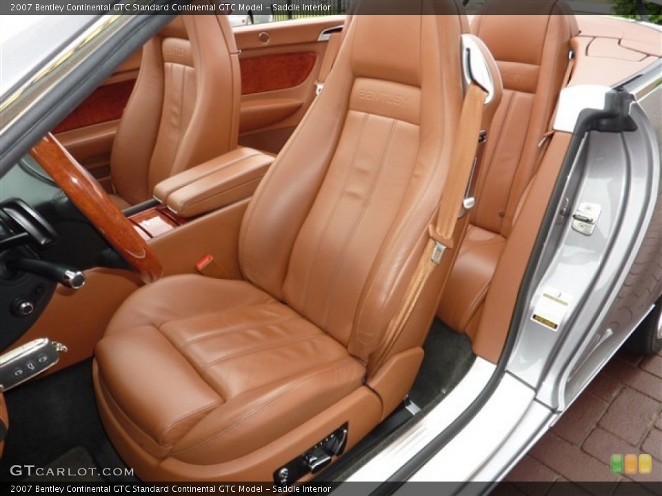 Saddle Interior Photo for the 2007 Bentley Continental GTC  #49952492