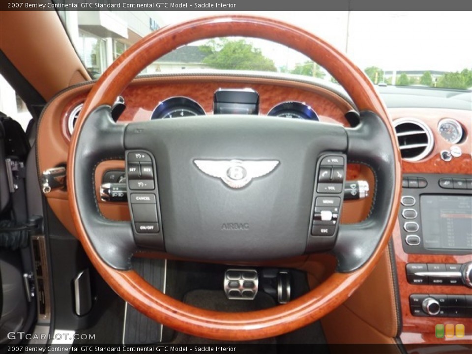 Saddle Interior Steering Wheel for the 2007 Bentley Continental GTC  #49952558
