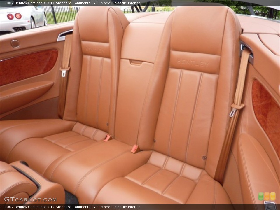 Saddle Interior Photo for the 2007 Bentley Continental GTC  #49952627