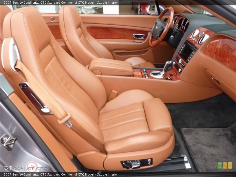 Saddle Interior Photo for the 2007 Bentley Continental GTC  #49952645