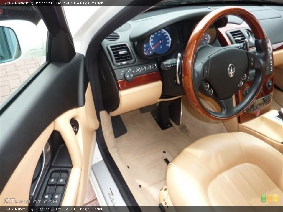 Beige Interior Photo for the 2007 Maserati Quattroporte Executive GT #49952885