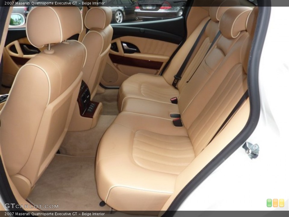 Beige Interior Photo for the 2007 Maserati Quattroporte Executive GT #49953053