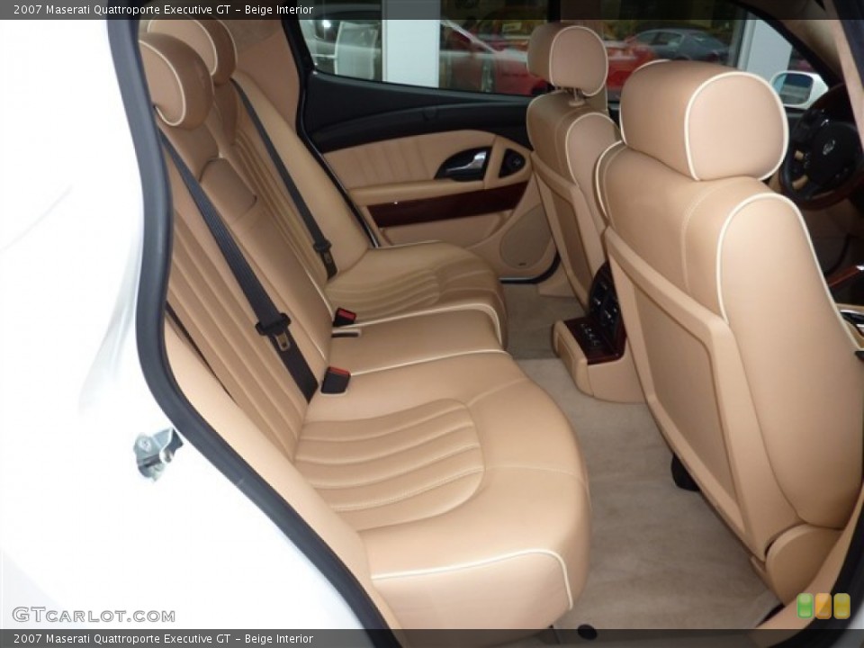 Beige Interior Photo for the 2007 Maserati Quattroporte Executive GT #49953083