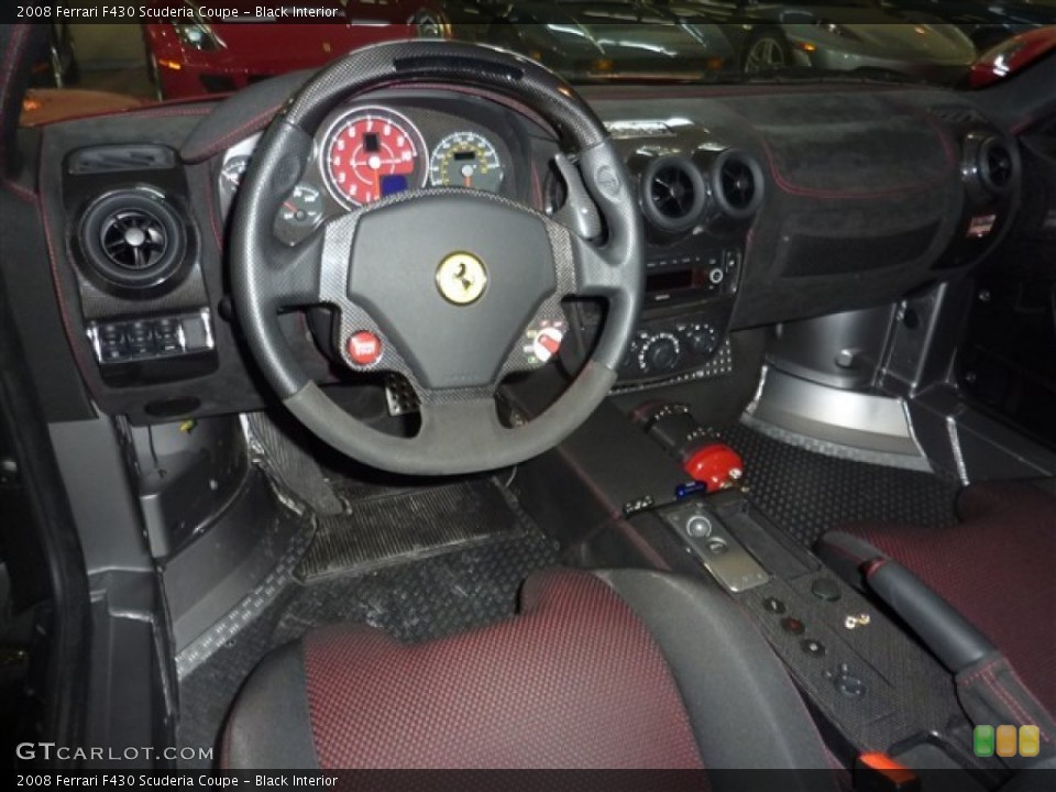 Black Interior Photo for the 2008 Ferrari F430 Scuderia Coupe #49953422