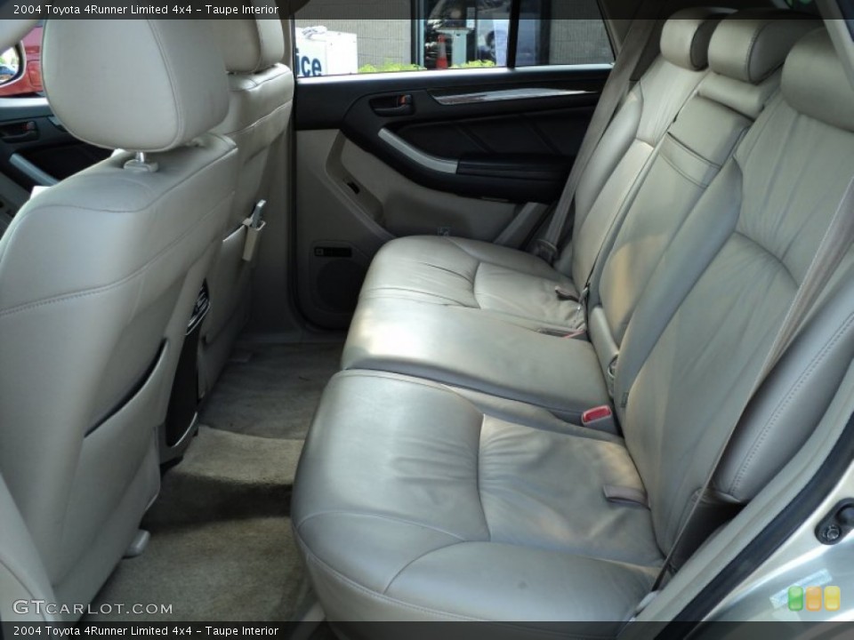 Taupe Interior Photo for the 2004 Toyota 4Runner Limited 4x4 #49954349