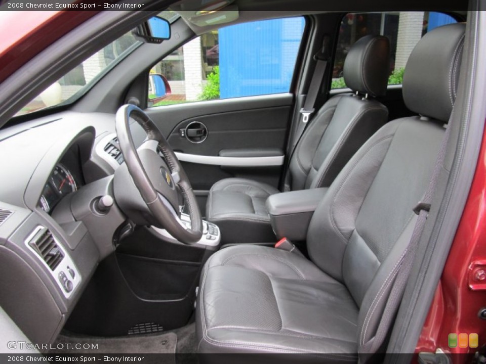Ebony Interior Photo for the 2008 Chevrolet Equinox Sport #49954904