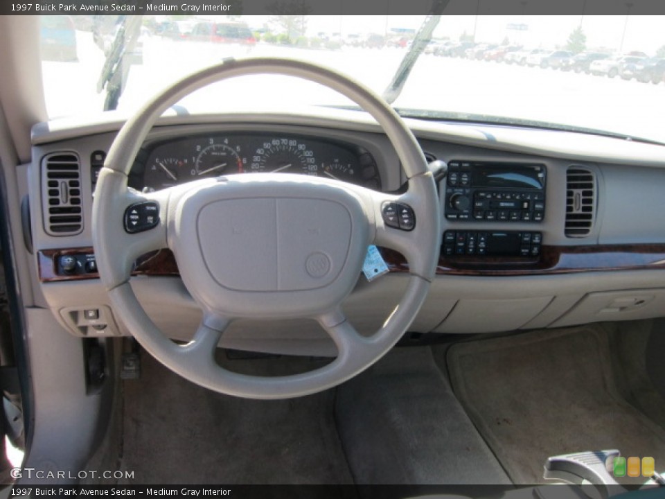 Medium Gray Interior Dashboard for the 1997 Buick Park Avenue Sedan #49955006