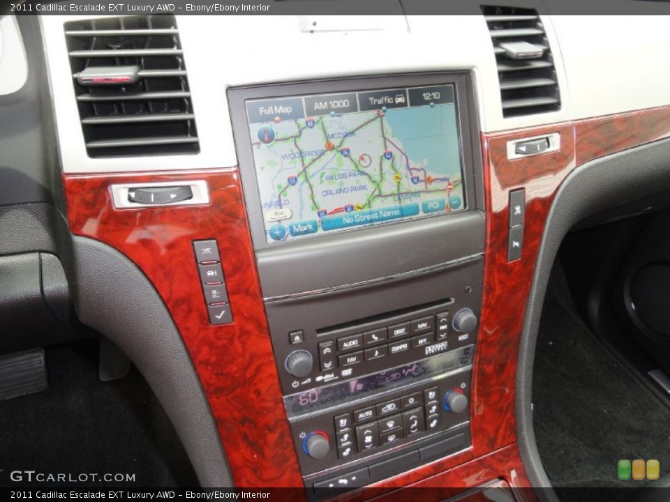 Ebony/Ebony Interior Navigation for the 2011 Cadillac Escalade EXT Luxury AWD #49956209