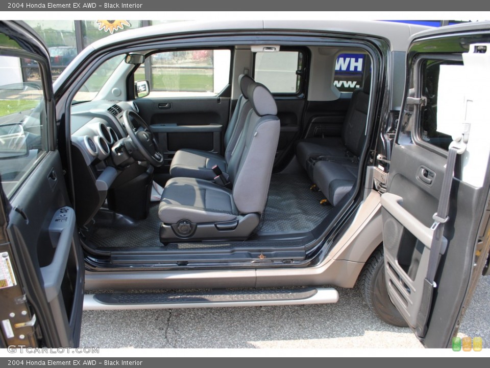 Black Interior Photo for the 2004 Honda Element EX AWD #49957208