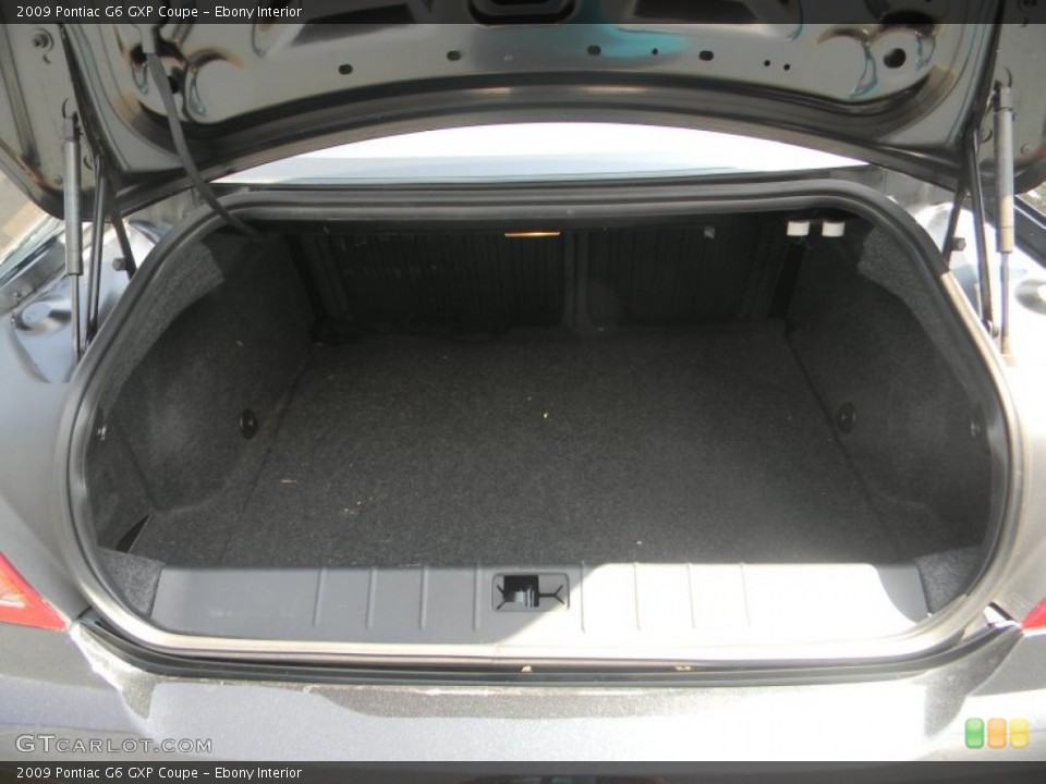 Ebony Interior Trunk for the 2009 Pontiac G6 GXP Coupe #49958246