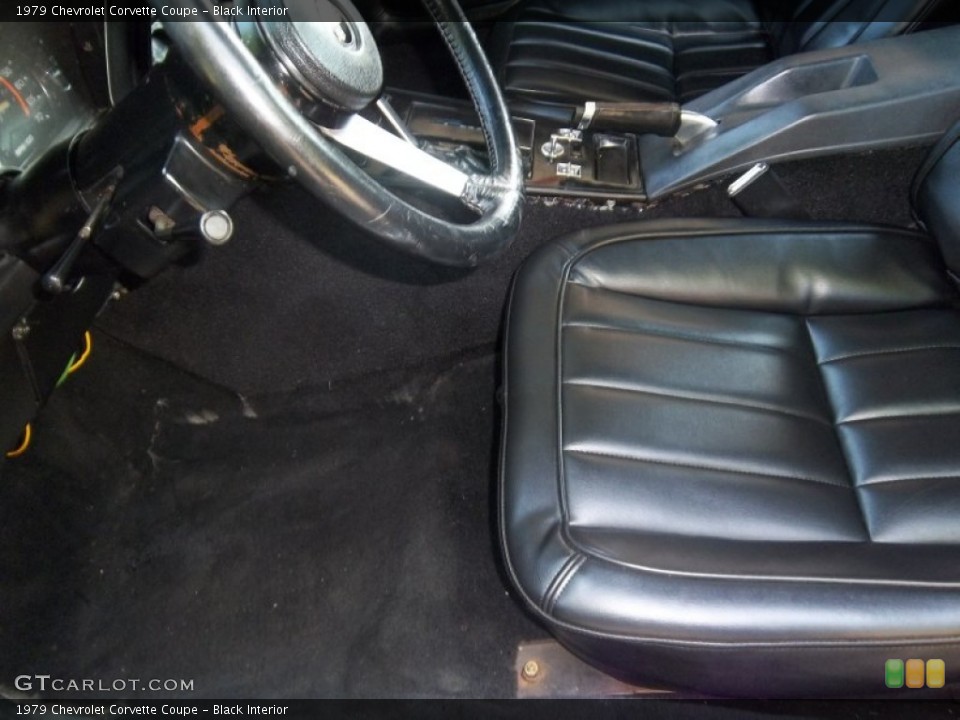 Black Interior Photo for the 1979 Chevrolet Corvette Coupe #49959845