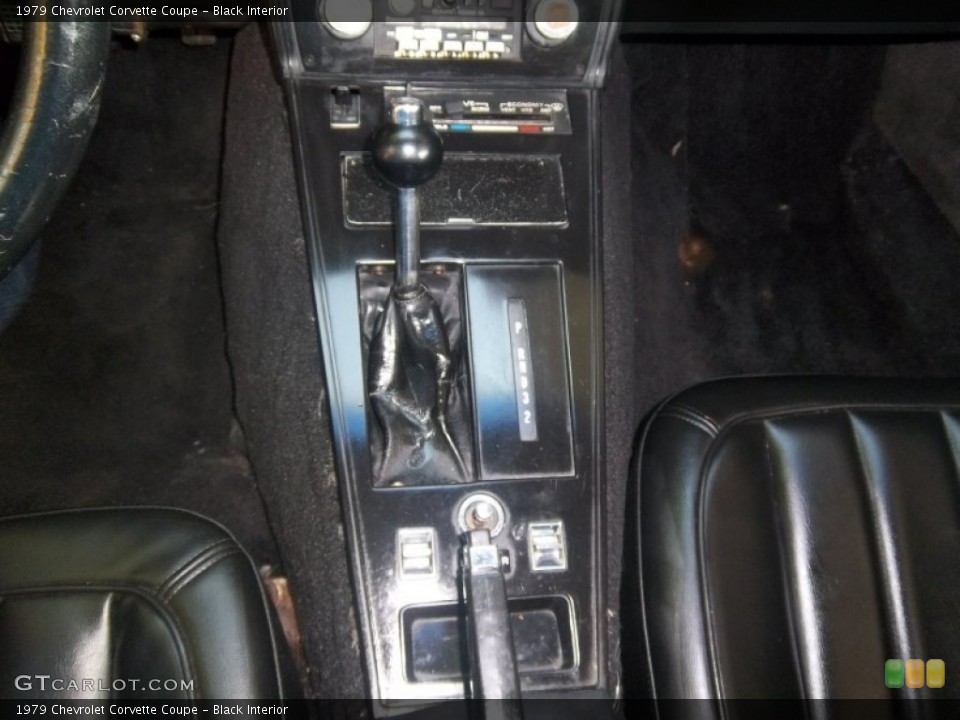 Black Interior Transmission for the 1979 Chevrolet Corvette Coupe #49959887