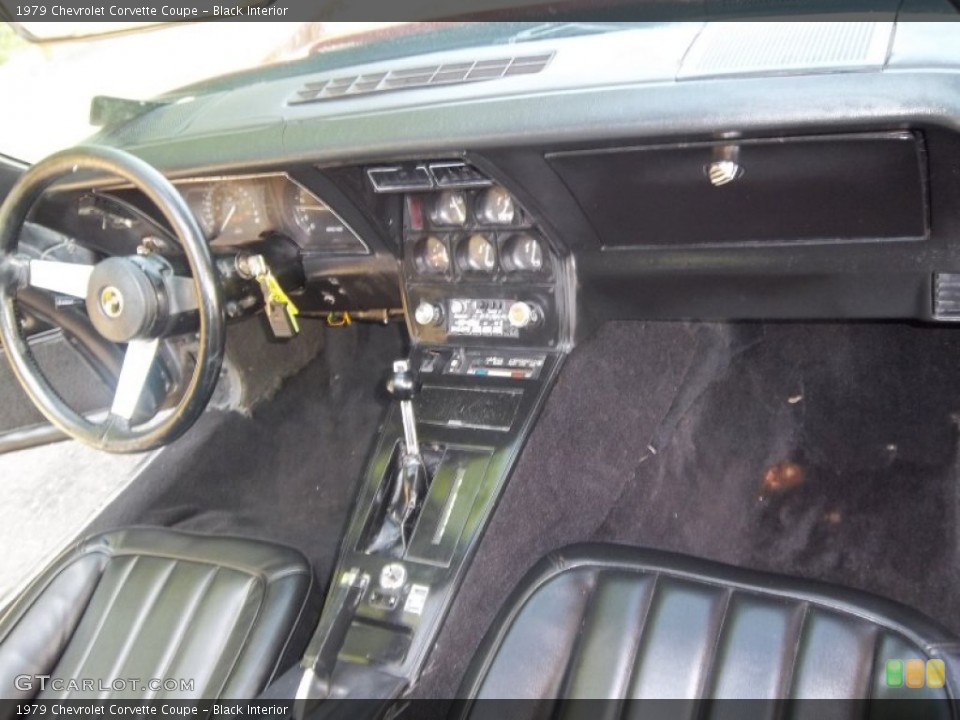 Black Interior Photo for the 1979 Chevrolet Corvette Coupe #49959938