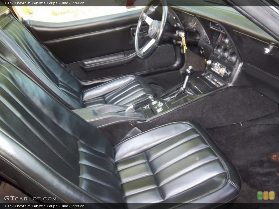 Black Interior Photo for the 1979 Chevrolet Corvette Coupe #49959953