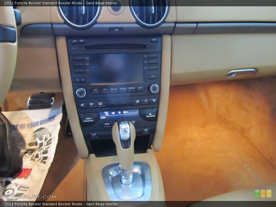 Sand Beige Interior Transmission for the 2011 Porsche Boxster  #49962293