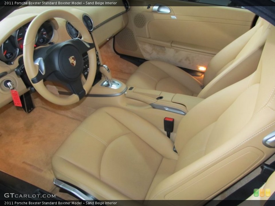 Sand Beige Interior Photo for the 2011 Porsche Boxster  #49962308