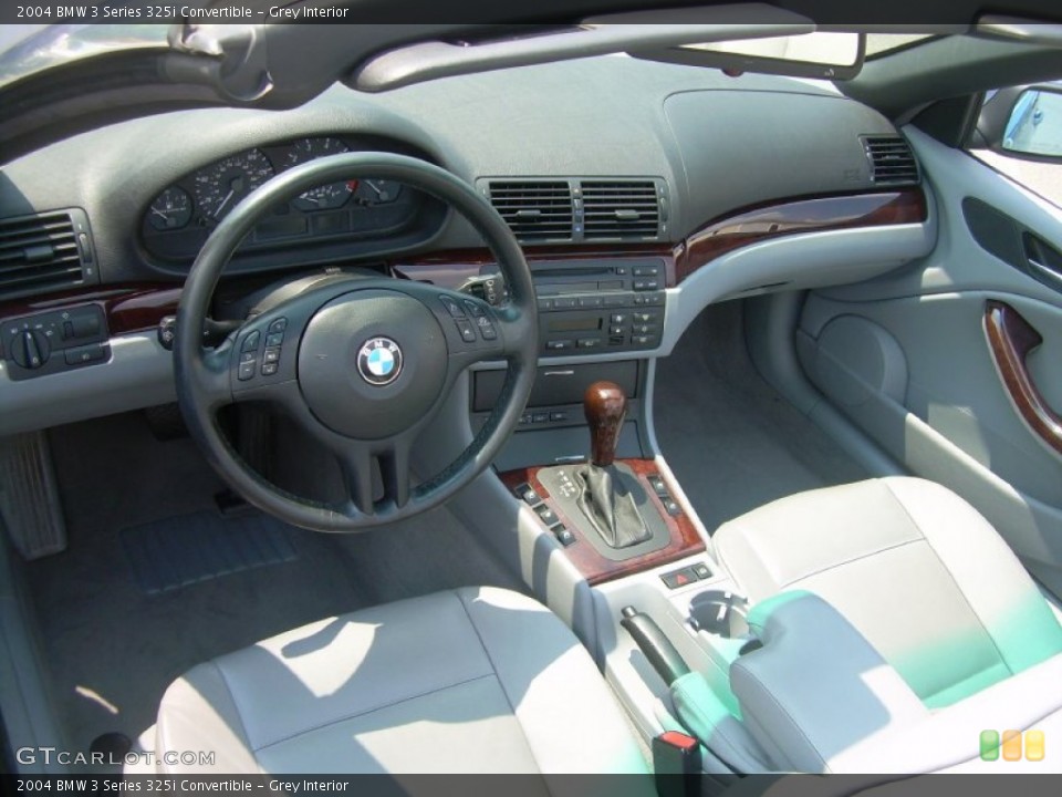 Grey Interior Prime Interior for the 2004 BMW 3 Series 325i Convertible #49962839