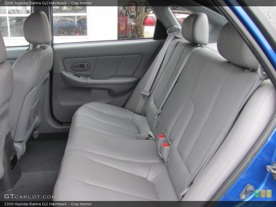 Gray Interior Photo for the 2006 Hyundai Elantra GLS Hatchback #49963088