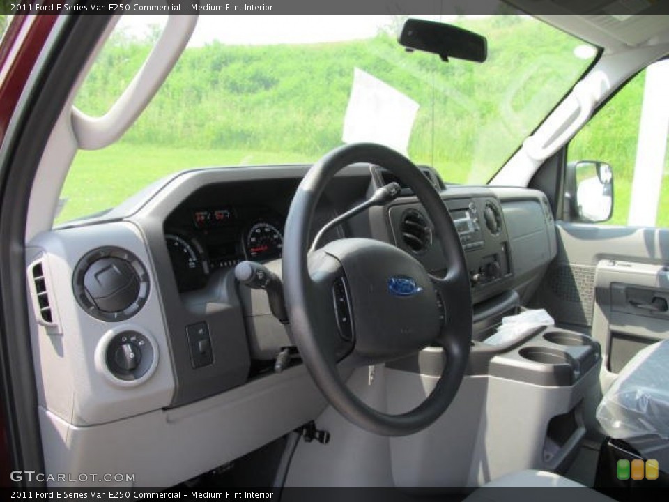 Medium Flint Interior Photo for the 2011 Ford E Series Van E250 Commercial #49963328